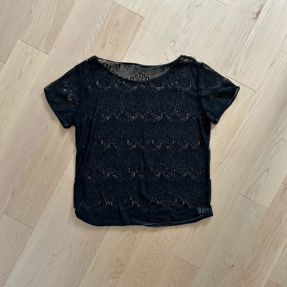 American Apparel Lace Top - Picture 2 of 5